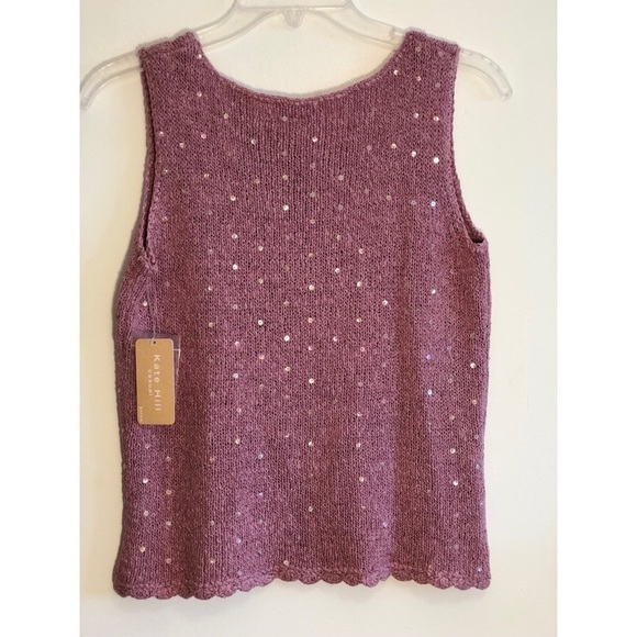 NWT Kate hill sleeveless sweater size M​ - Picture 4 of 6